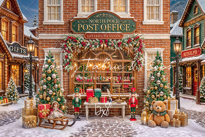 North Pole Post Office - with Sweep Option