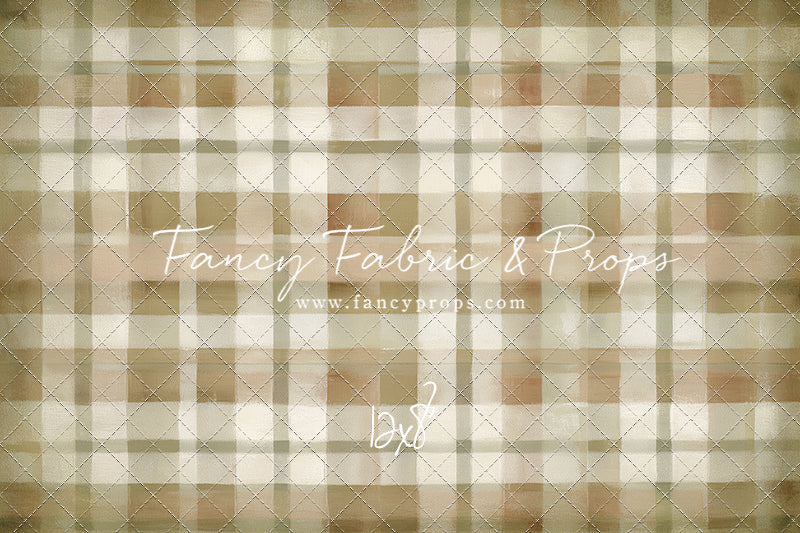 Oatmilk Plaid - With Sweep Option