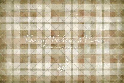 Oatmilk Plaid - With Sweep Option