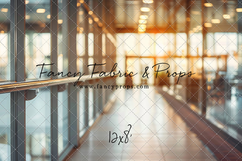 Office Entry - Horizontal Headshot Photography Backdrop