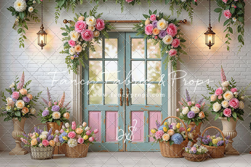 Pastel Garden Doors - With Sweep Option