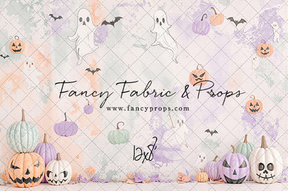 Pastel Pumpkin Parade - With Sweep Option