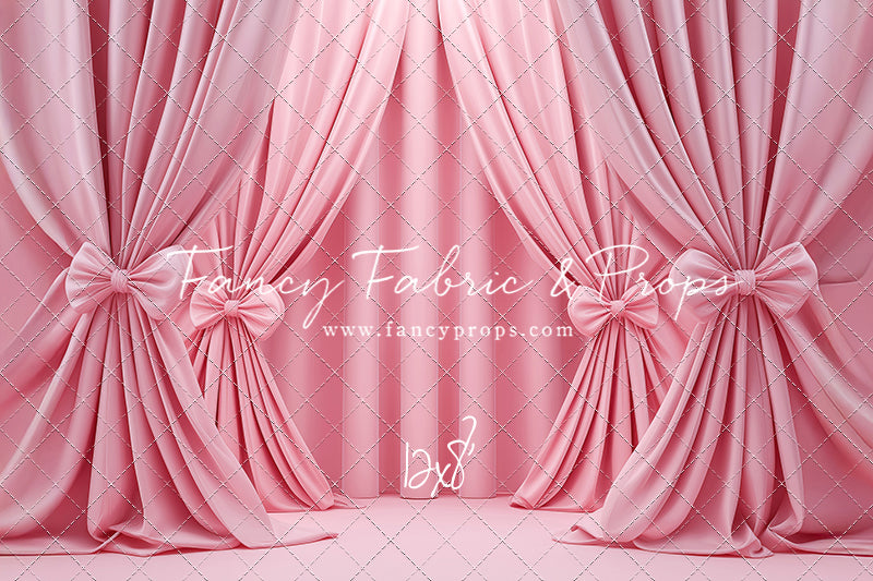 Pink Bow Drama - With Sweep Option