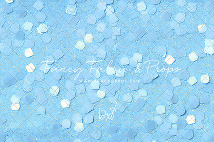 Power Blue Confetti