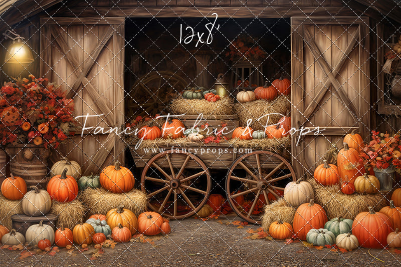 Pumpkin Patch Barn - 2pc Set