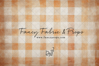 Pumpkin Patch Plaid - With Sweep Option