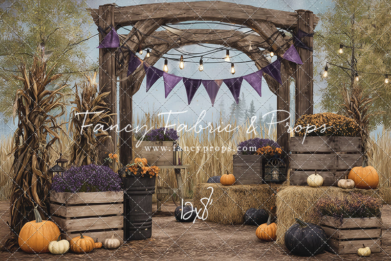 Pumpkin & Plum Harvest - with Sweep Option