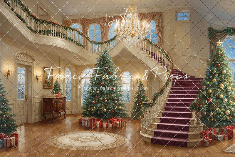 Regal Christmas Staircase - with Sweep Option