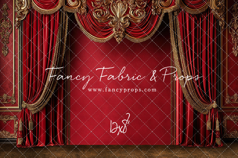 Regal Red Chamber Wall - With Sweep Option