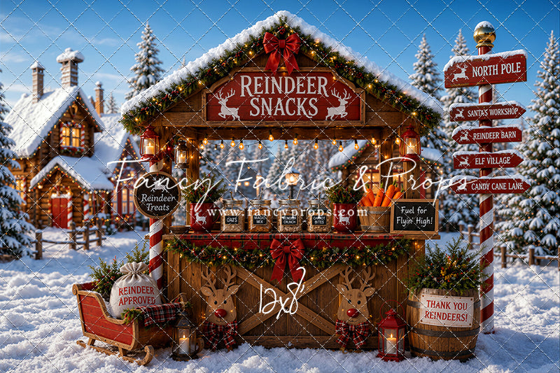 Reindeer Snacks- With Sweep Option
