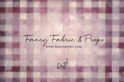 Rose Quartz Plaid - With Sweep Option