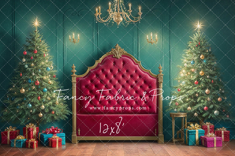 Royal Repose in Yuletide - With Sweep Option