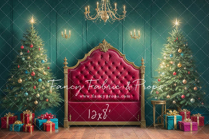 Royal Repose in Yuletide - With Sweep Option