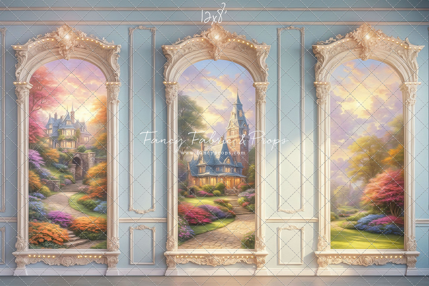 Royal Victorian Wainscoting Wall - With Sweep Option