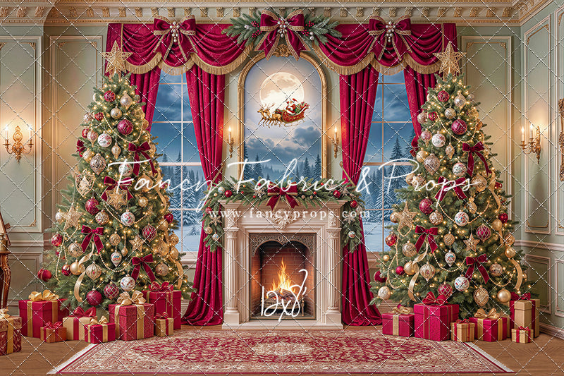 Santa's Midnight Flight - with Sweep Option