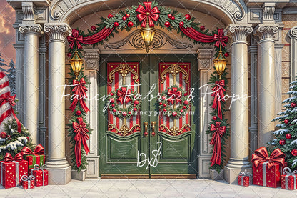 Santa's Sweet Entrance - with Sweep Option