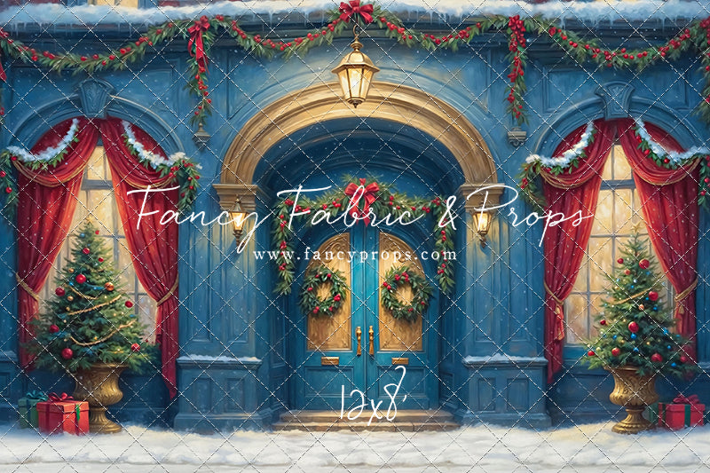 Sapphire Holiday Elegance - With Sweep Option