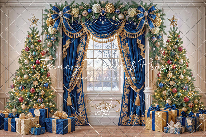 Sapphire & Gold Christmas - with Sweep Option