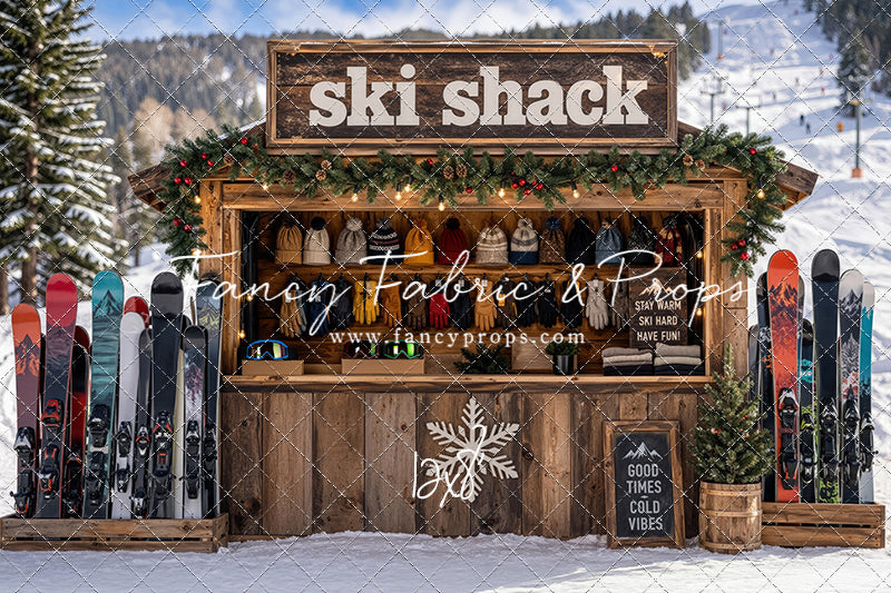 Snow Day Ski Shack - With Sweep Option