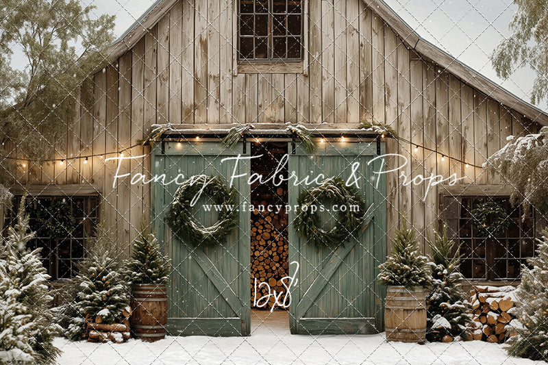 Snowfall Barn - with Sweep Option