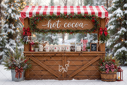 Snowy Sips Cocoa Bar - With Sweep Option