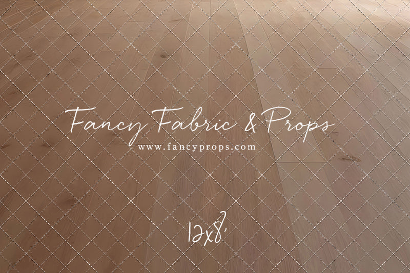 Soft Tan Wood Mat Floor