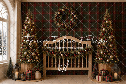 Sophisticated Holiday Headboard - with Sweep Option
