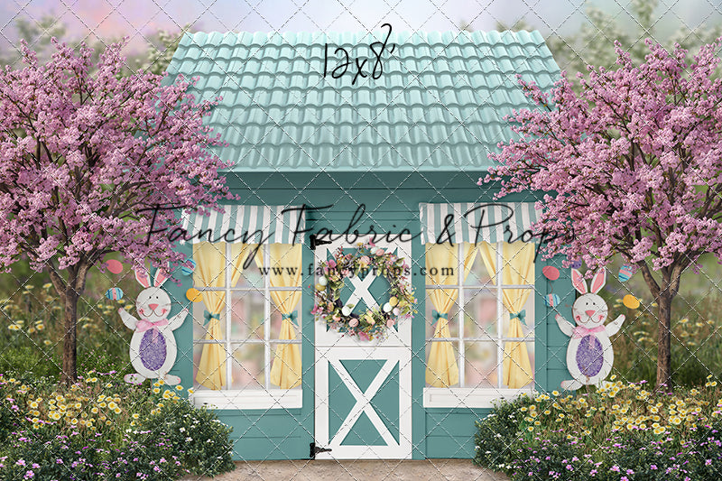 Spring in Bloom Bunny House Room
