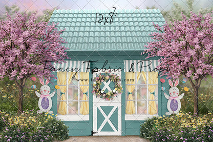 Spring in Bloom Bunny House 2pc Set