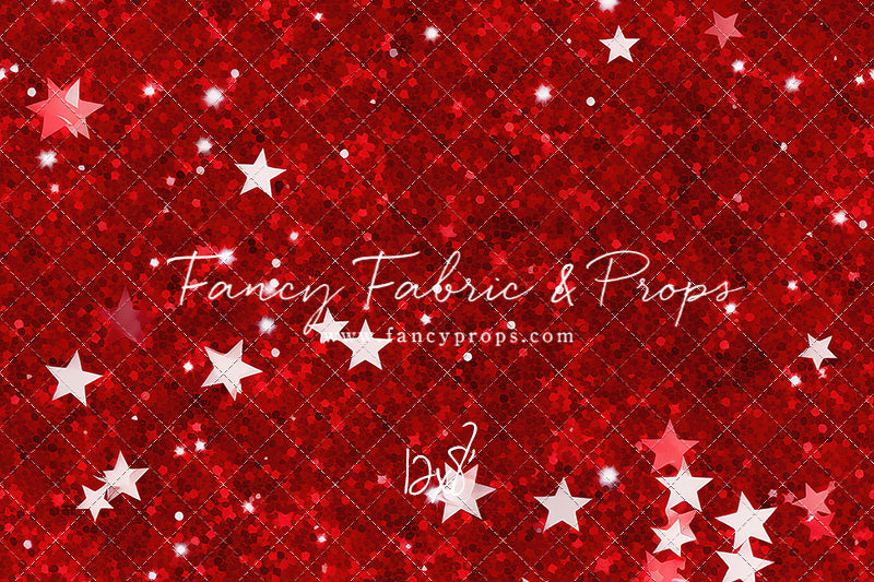 Starry Red Sparkle