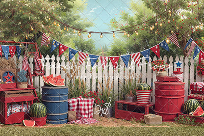 Stars & Stripes Social - With Sweep Option