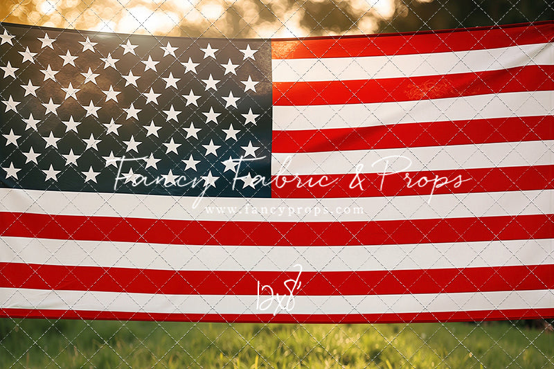 Stars & Stripes Sunset - With Sweep Option