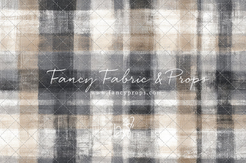 Stone & Sand Tartan - With Sweep Option