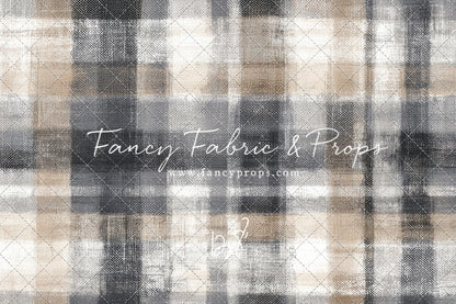 Stone & Sand Tartan - With Sweep Option