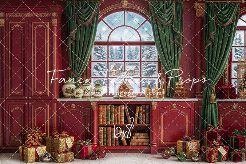 Storybook Christmas Room - With Sweep Option