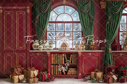 Storybook Christmas Room - With Sweep Option