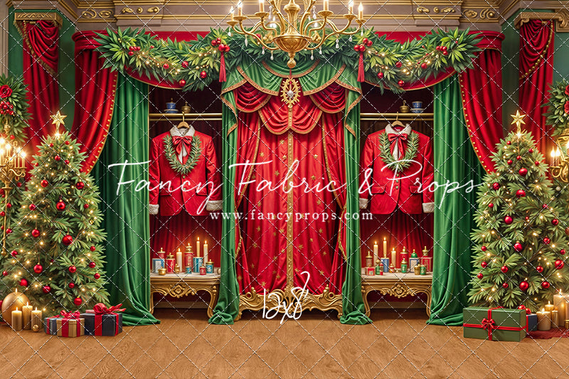 Suiting Up Santa - with Sweep Option