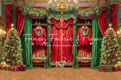 Suiting Up Santa - with Sweep Option