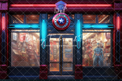 Super Hero City Comics - With Sweep Option