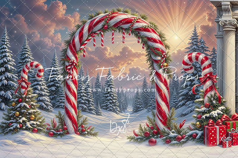 Sweet Trail To Santa - with Sweep Option