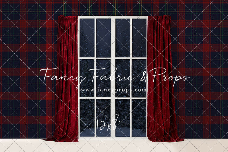 Tartan Traditional Mantle Window