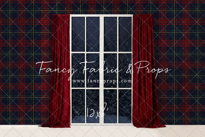 Tartan Traditional Mantle Window