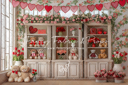 Teddy's Sweetheart Corner - With Sweep Option