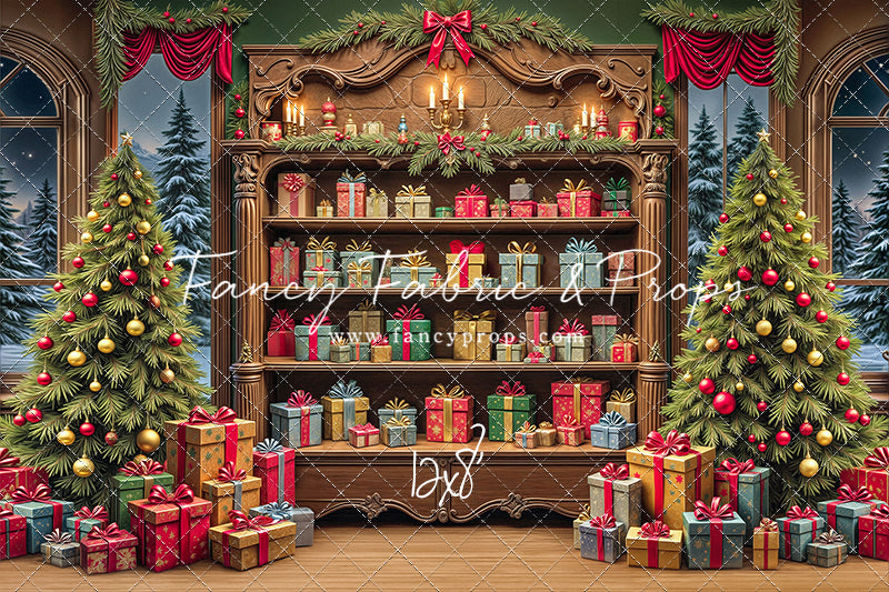 The Christmas Curio Cabinet - with Sweep Option