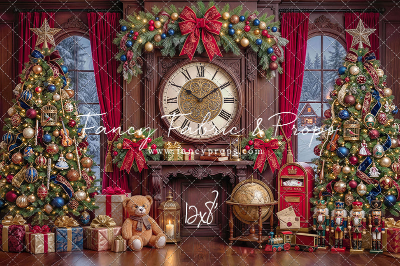 The Grand Christmas Clock - with Sweep Option