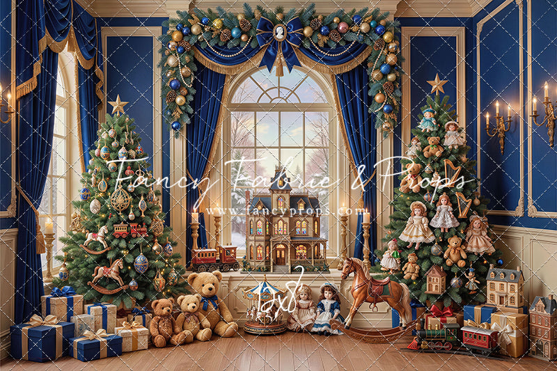 The Holiday Dollhouse Room - with Sweep Option