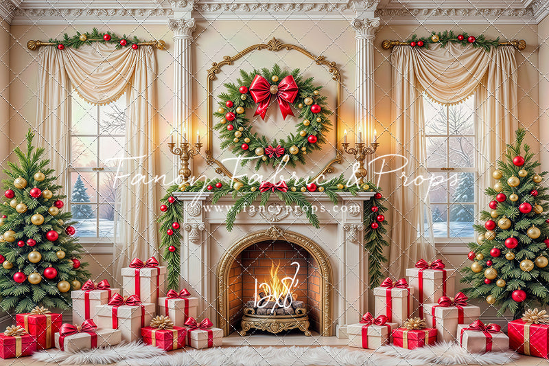 The Ivory Noel Parlor - with Sweep Option