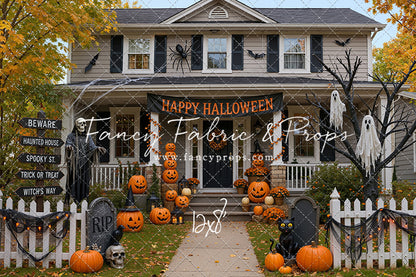 Trick or Treat Stop - With Sweep Option