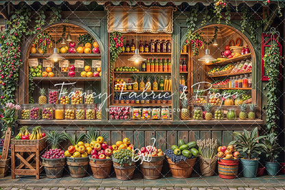 Tropical Fruit Market - With Sweep Option