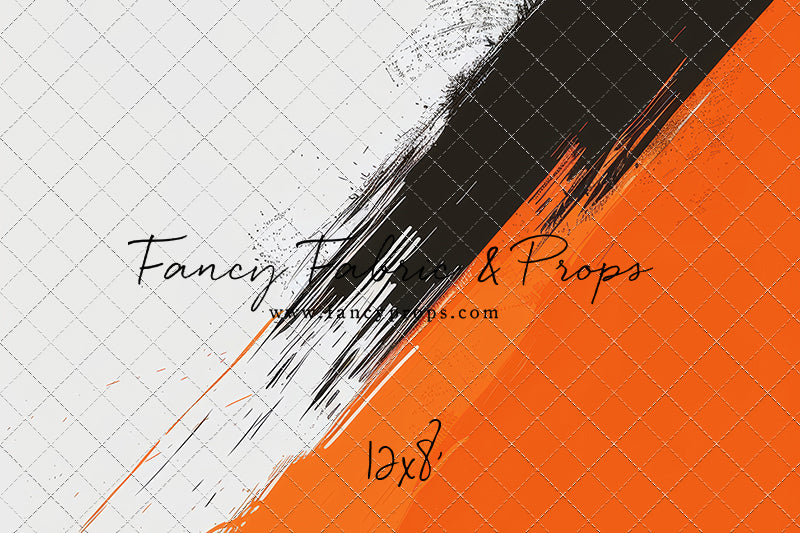 Varsity Orange & Black